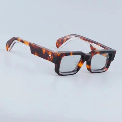  Men's Thick Frame Square Sunglasses