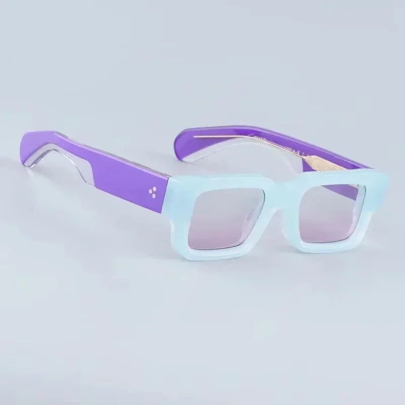  Men's Thick Frame Square Sunglasses