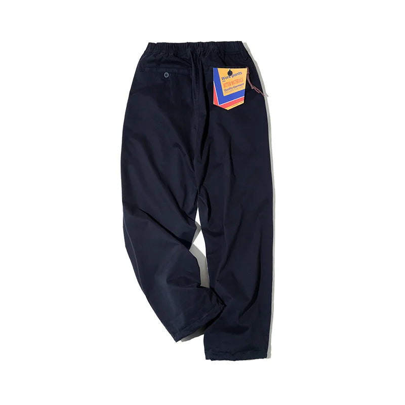 Men's Vintage Khaki Straight Leg Pants