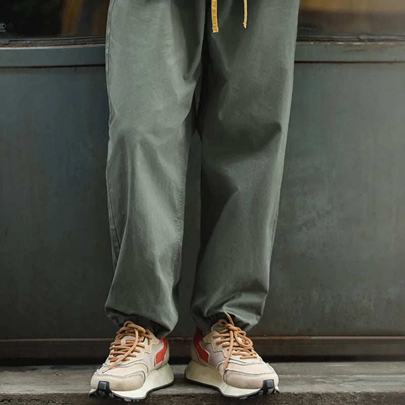 Men's Vintage Khaki Straight Leg Pants