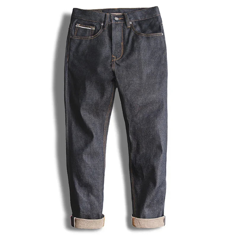 Men's Vintage Raw Selvedge Denim Jeans