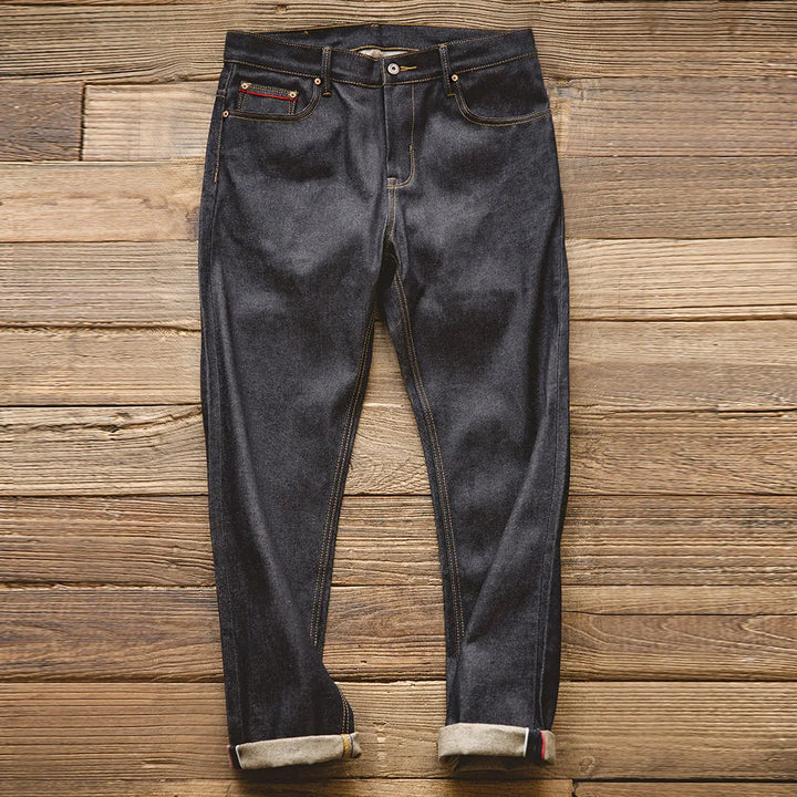 Men's Vintage Raw Selvedge Denim Jeans