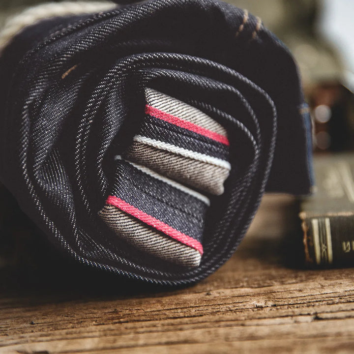 Men's Vintage Raw Selvedge Denim Jeans