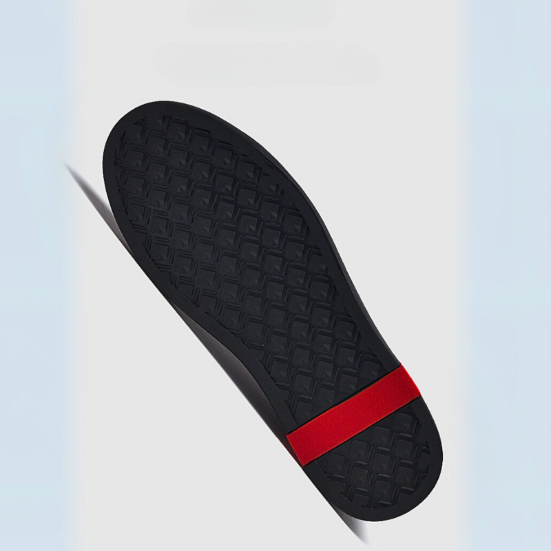 Modern Checkered Low-Top Leather Sneakers