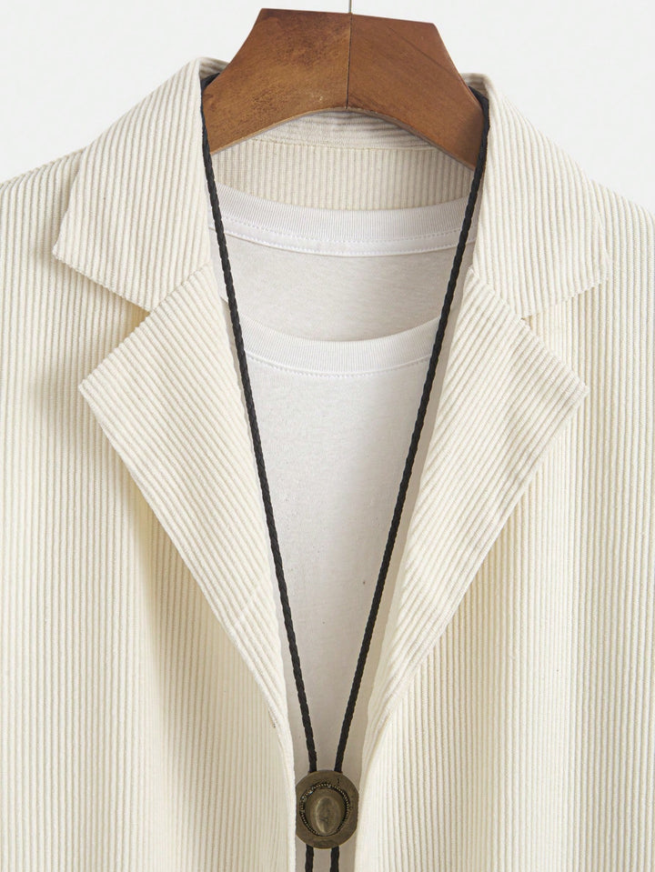  Plissé Resort Shirt Set