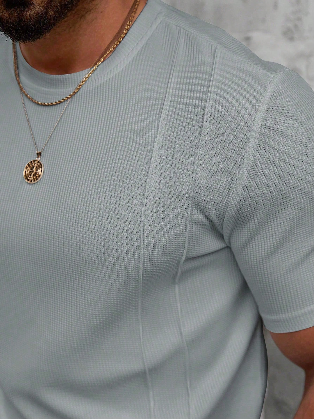 Ribbed Pintuck Shorts Set