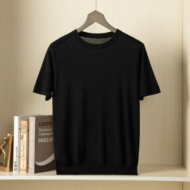 ChiClick | Men's Short Sleeve Knit Sweater