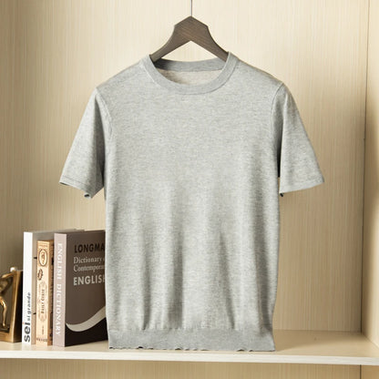 ChiClick | Men's Short Sleeve Knit Sweater