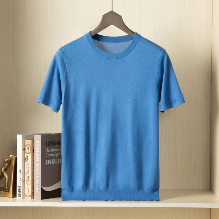 ChiClick | Men's Short Sleeve Knit Sweater