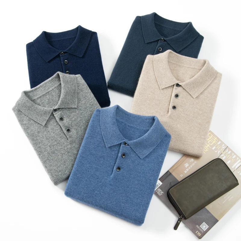 Short Sleeve Knit Polo