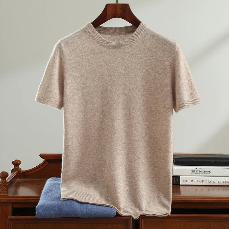 Short Sleeve Knit Sweater