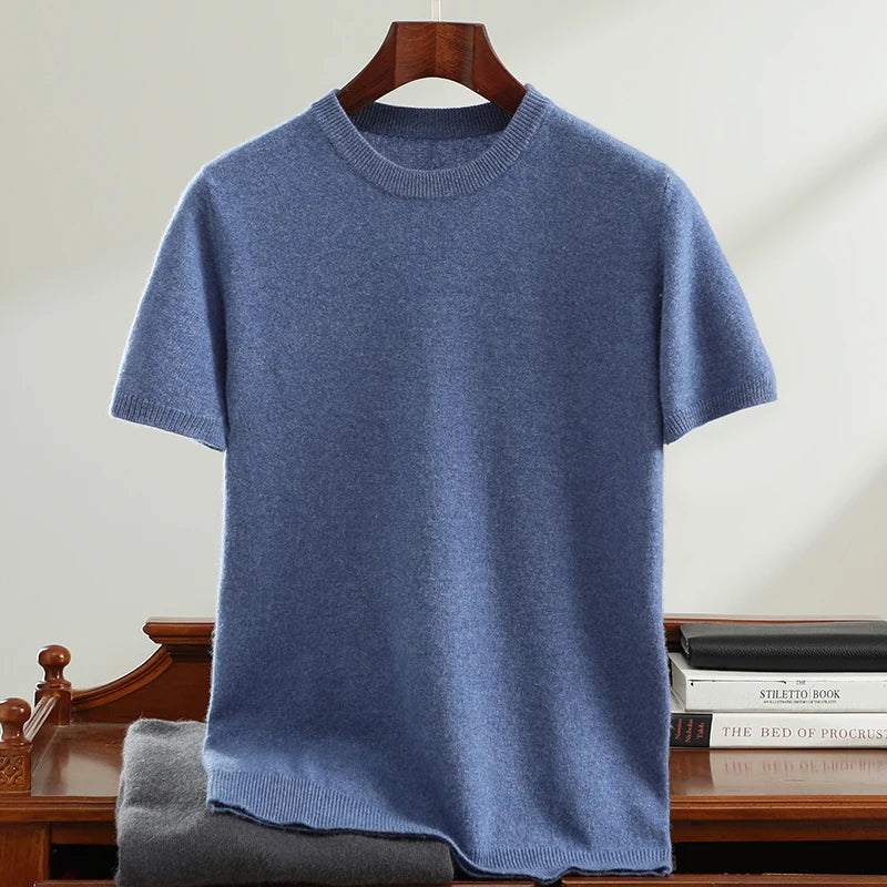 Short Sleeve Knit Sweater