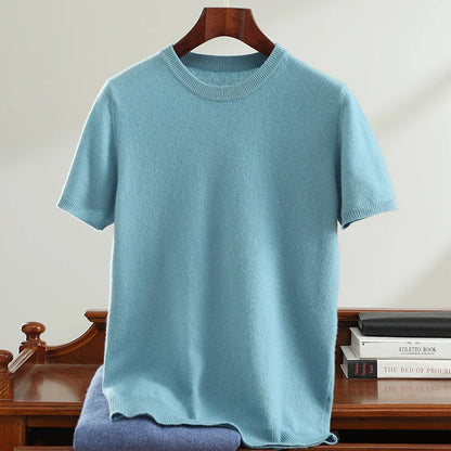 Short Sleeve Knit Sweater