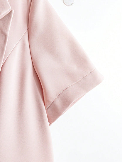  Short Sleeve Professional Blazer Set