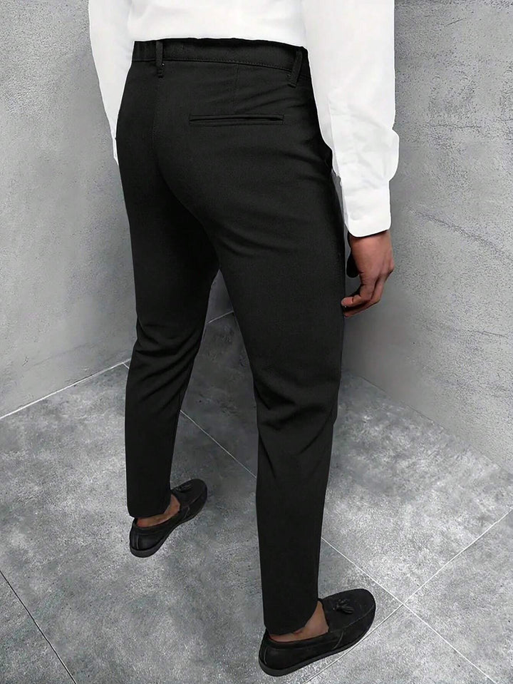 Slim Fit Formal Trousers