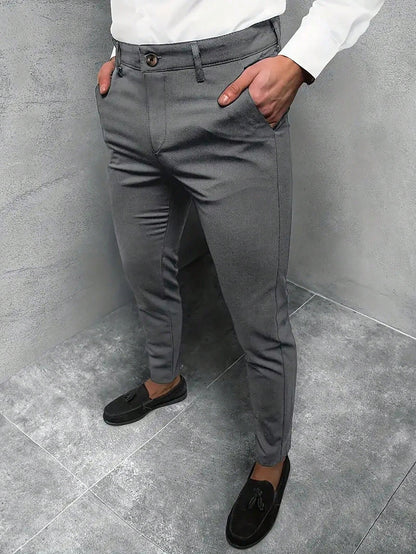Slim Fit Formal Trousers