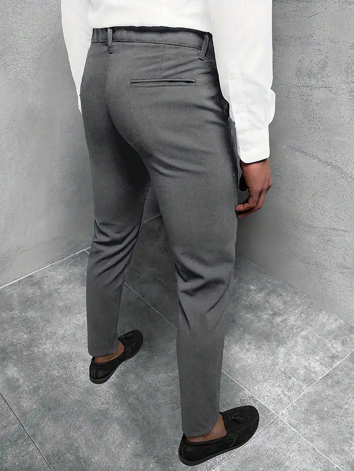 Slim Fit Formal Trousers
