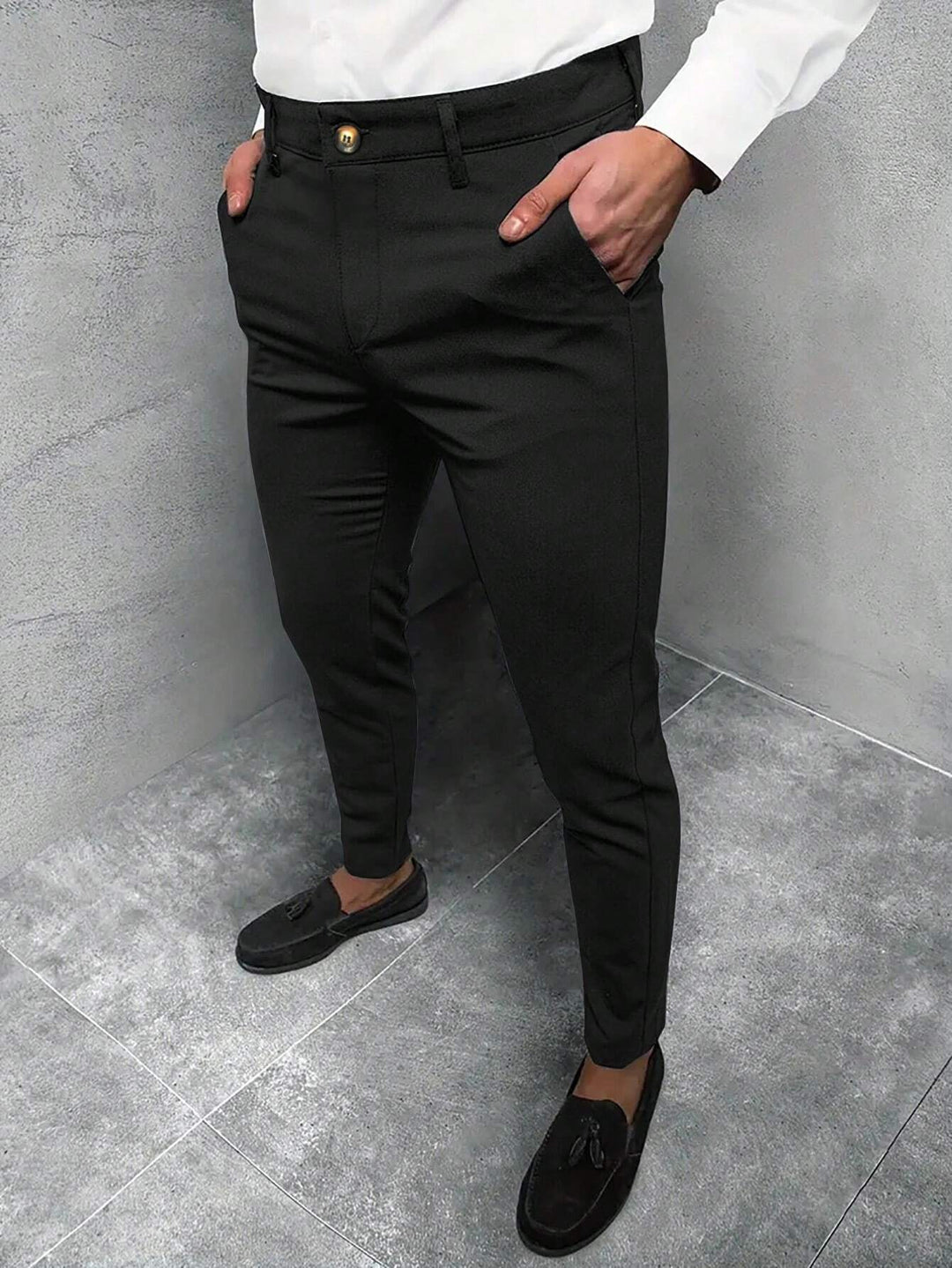 Slim Fit Formal Trousers