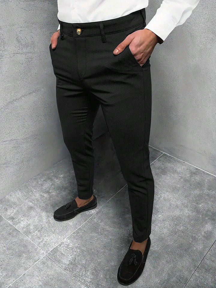 Slim Fit Formal Trousers