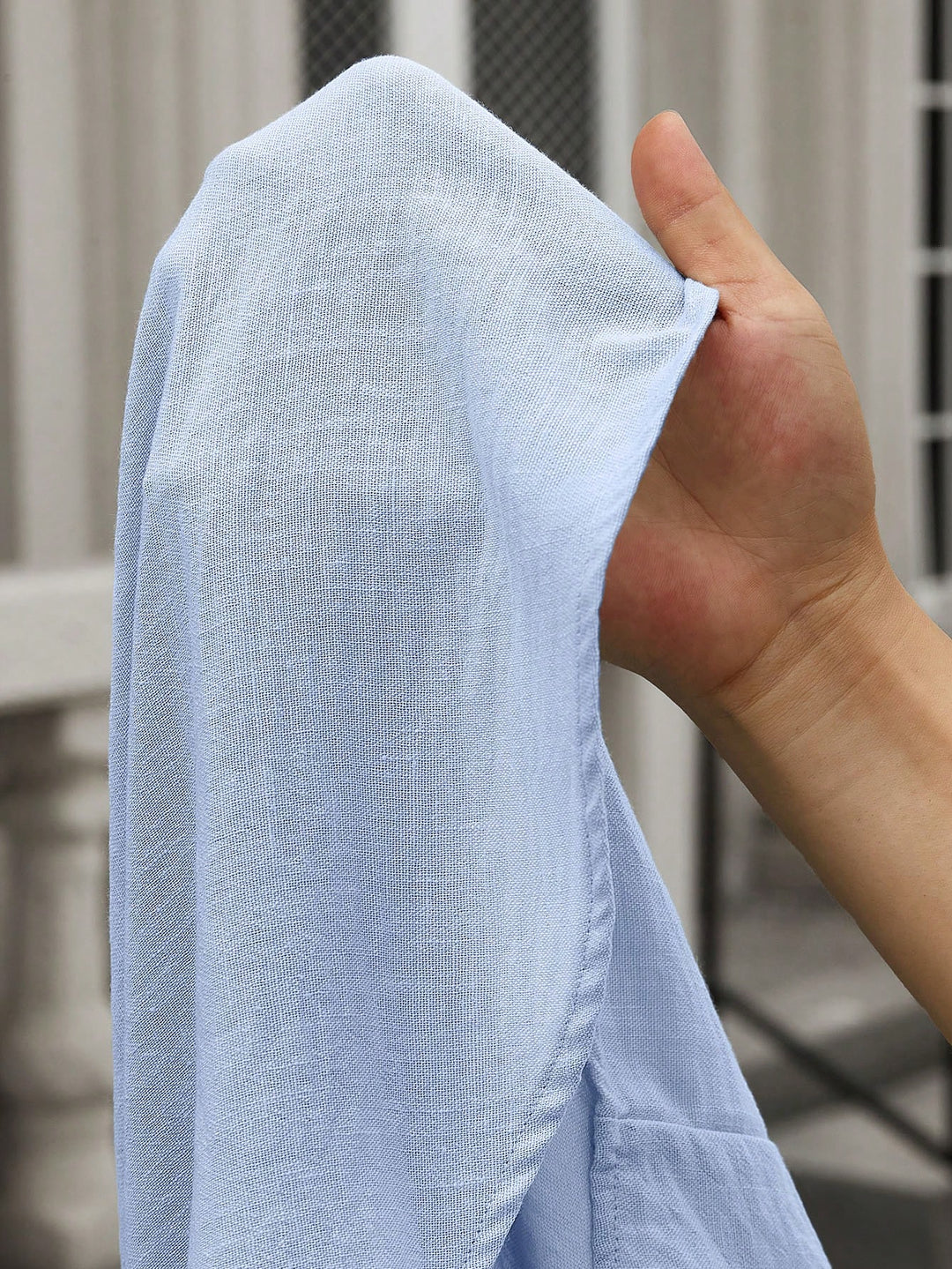 Textured Casual Linen Shirt