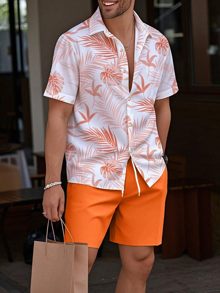 Tropical Print Resort Set