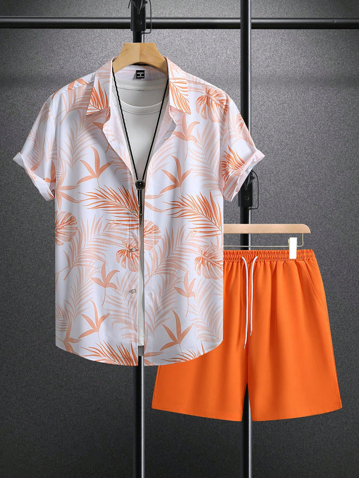 Tropical Print Resort Set