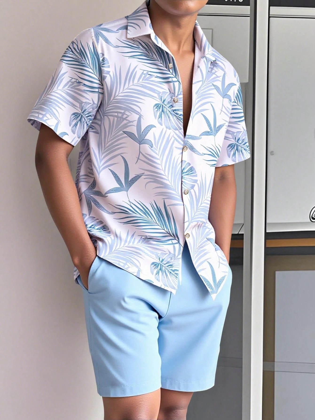 Tropical Print Resort Set