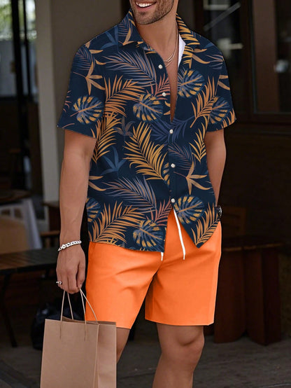 Tropical Print Resort Set