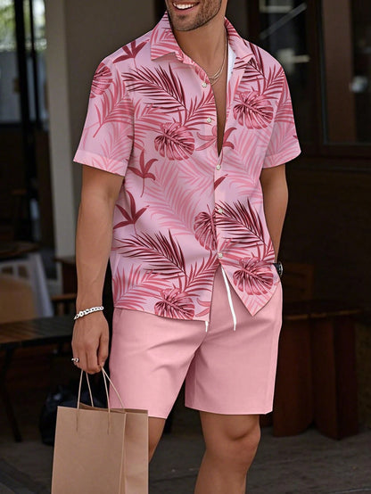 Tropical Print Resort Set