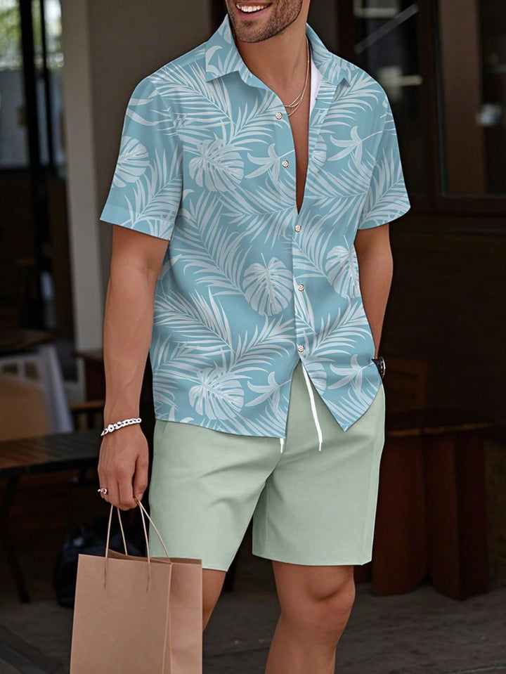 Tropical Print Resort Set