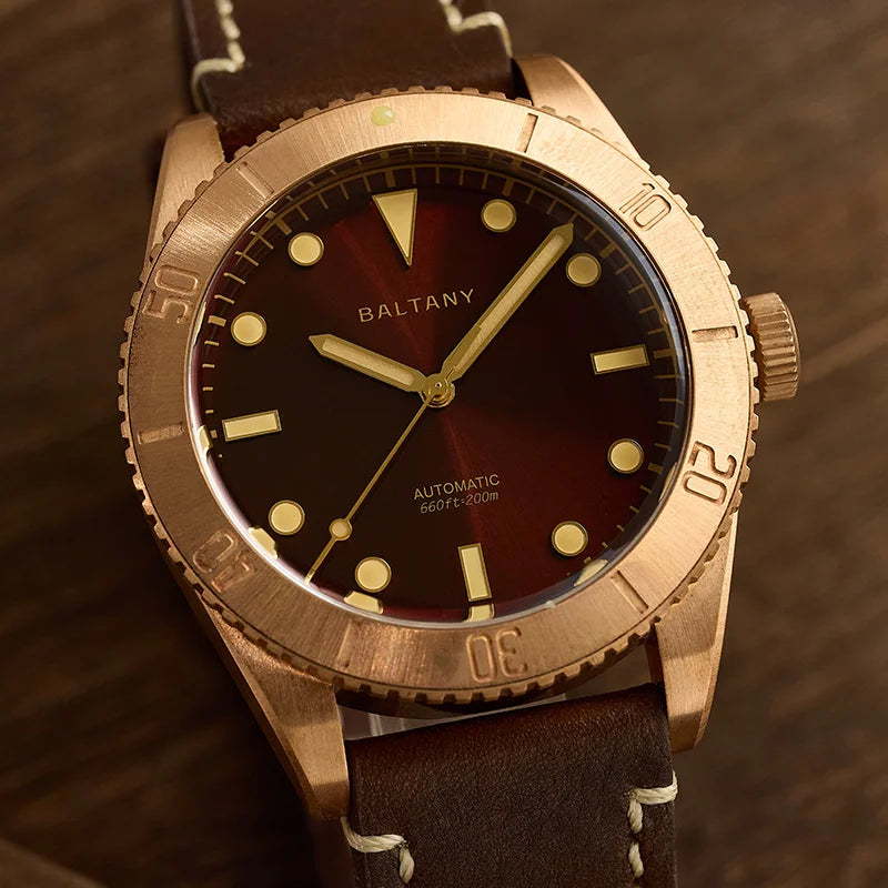 Vintage Bronze Automatic Dive Watch