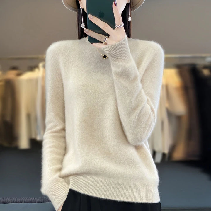 Women's Cashmere Boat Neck Sweater