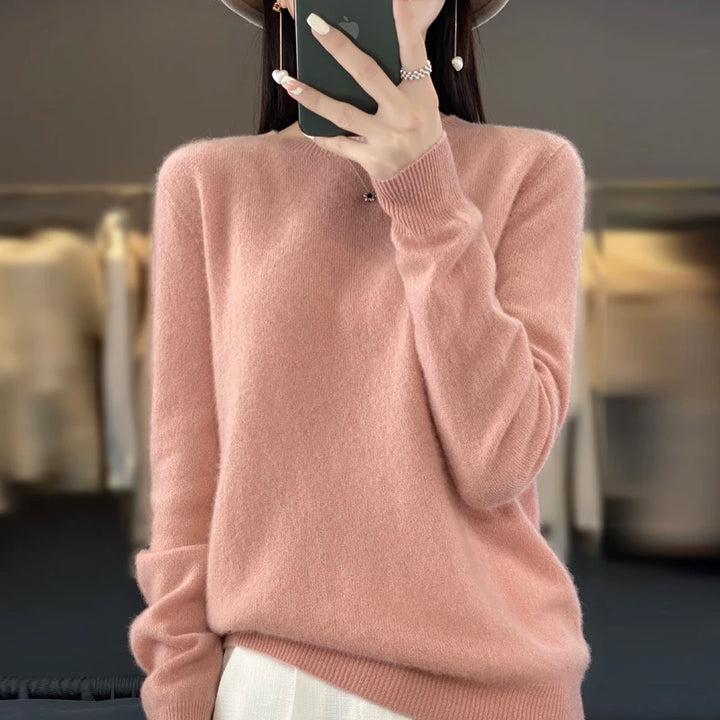 Women's Cashmere Boat Neck Sweater