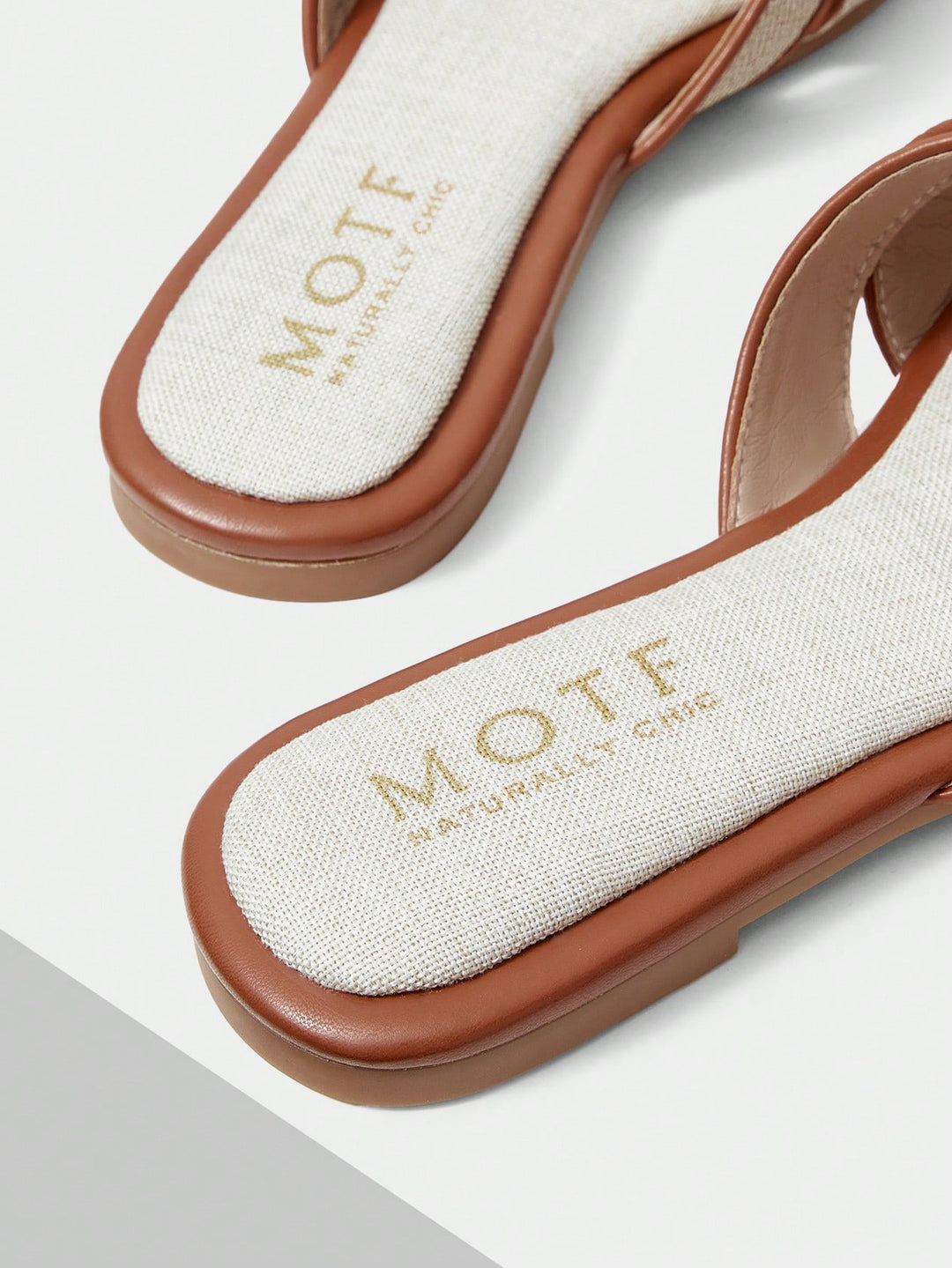 Women's Woven Knot Flat Slides